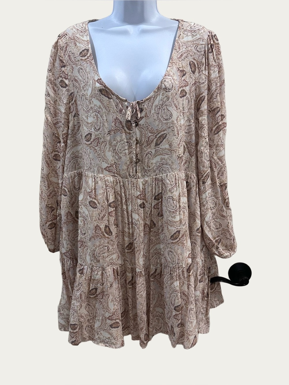 Dress Forum Los Angeles Paisley Print Boho Dress Medium